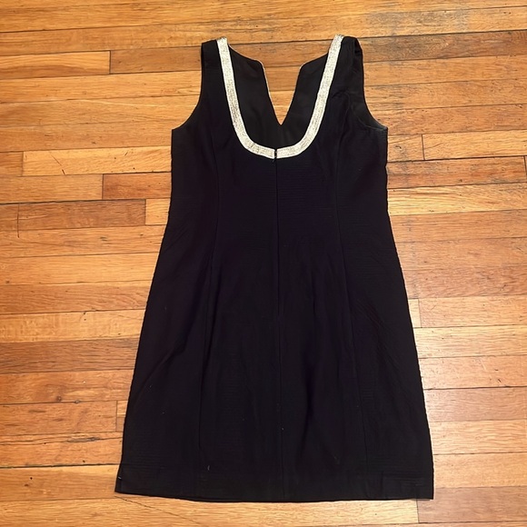 Lilly Pulitzer Plus Size Janice Shift Dress Black gold size 14 - Picture 14 of 15